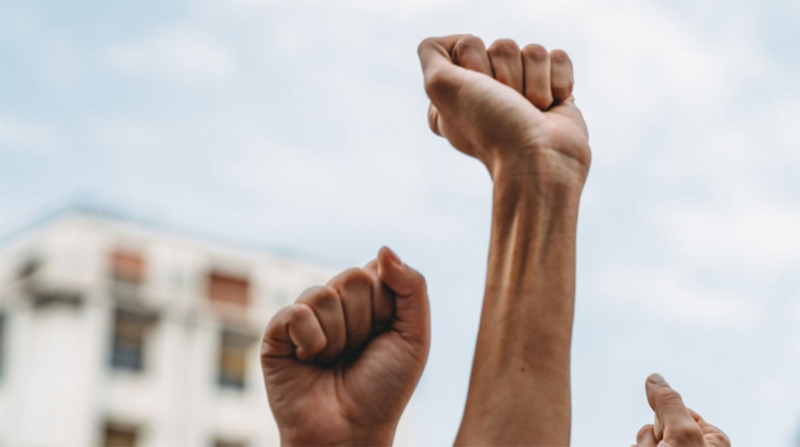 В центре Вильнюса прошел митинг против полигона в Капчяместисе