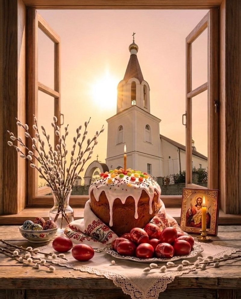 Христос Воскресе Поздравление с Пасхой от духовенства Зельвенского Благочиния