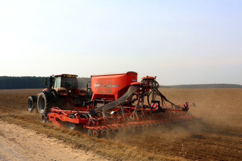 В Беларуси посеяно  яровых культур