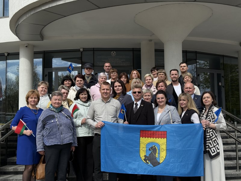 Зельвенцы приняли участие в празднике труда в Гродно