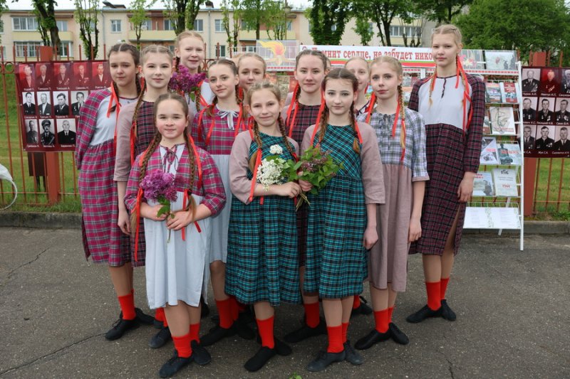Через каждый момент праздника проходили чувства благодарности ветеранам войны и гордости за Беларусь Впечатлениями поделились участники праздника