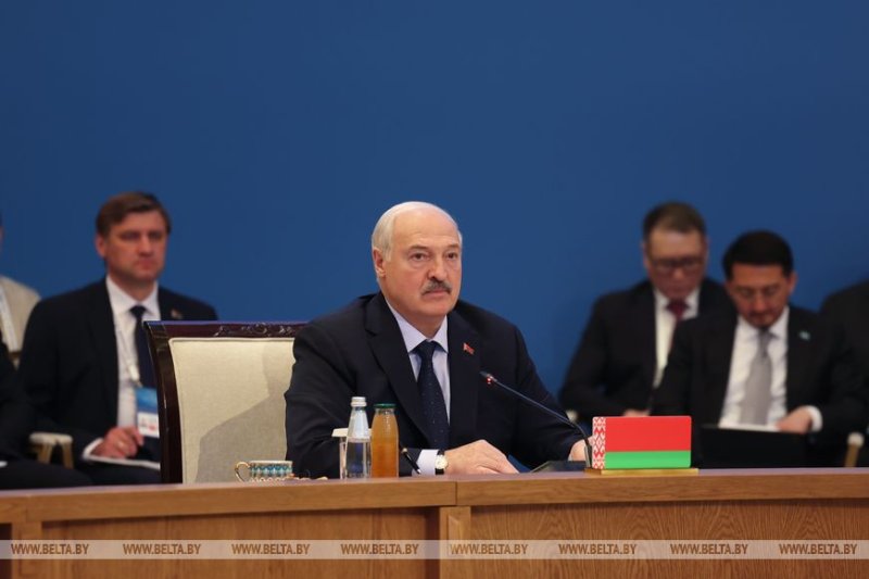 Лукашенко задача ЕАЭС  сделать ИИ мирным и не дать превратить его в оружие массового поражения