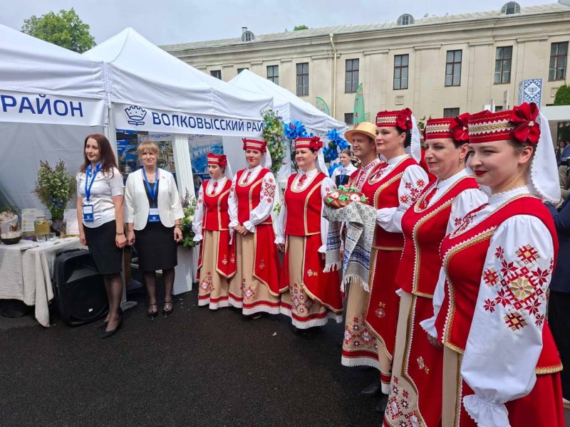 Зельвенцы принимают участие в мероприятиях XV Республиканского фестиваля национальных культур в Гродно
