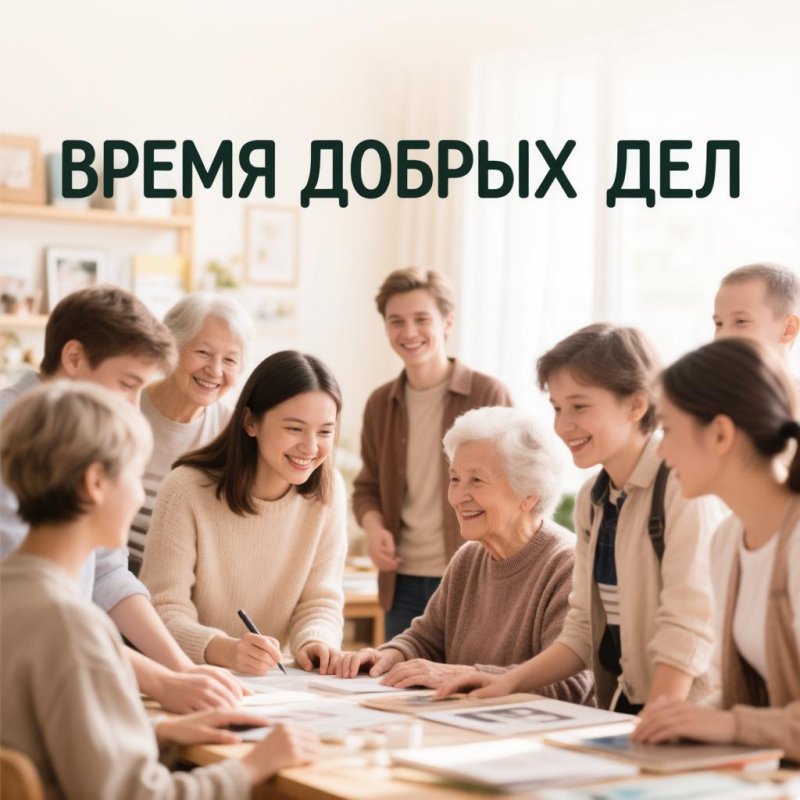 К социальному проекту Время добрых дел присоединились уже около  учащихся