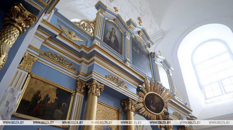 Реставрацию иконостаса Успенского собора в Жировичах планируют завершить до конца года