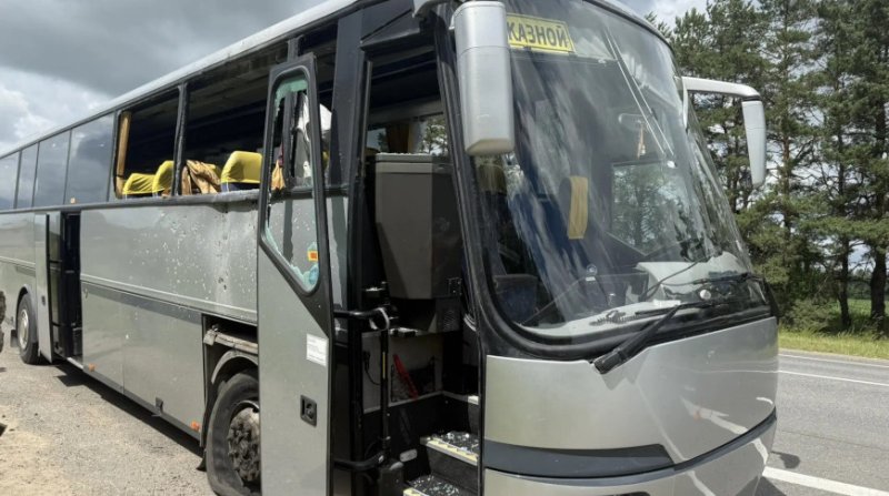 В Беларуси возбуждено уголовное дело по факту удара БПЛА по автобусу с детьми из Гомельской области videobelby