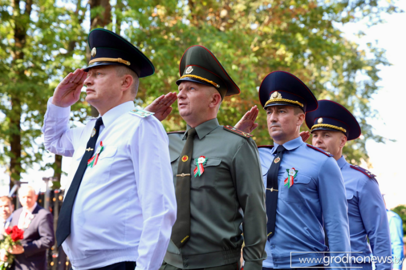 В Гродно почтили память героев Великой Отечественной войны освободивших город от фашистской оккупации