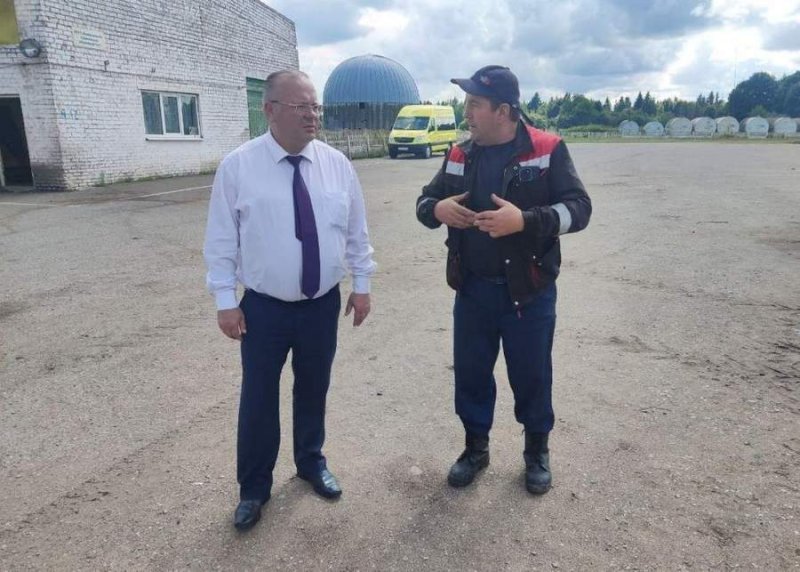 Уборочная кампания на Гродненщине КГК посетил хозяйства региона