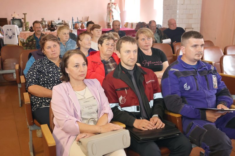 Безопасность в приоритете в агрогородке Кривичи прошел сельский сход