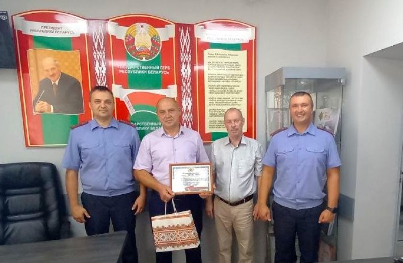 С благодарностью за службу В Зельве поздравили с юбилеем ветерана органов внутренних дел