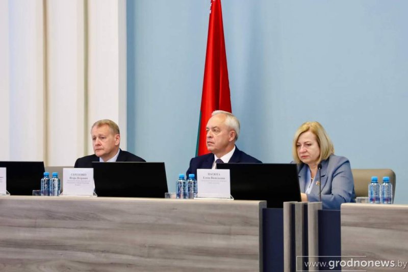 Игорь Сергеенко проводит в Гродно встречу с руководством и активом города